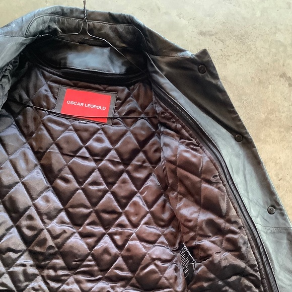 Vintage Oscar Leopold Leather Jacket - Picture 5 of 7